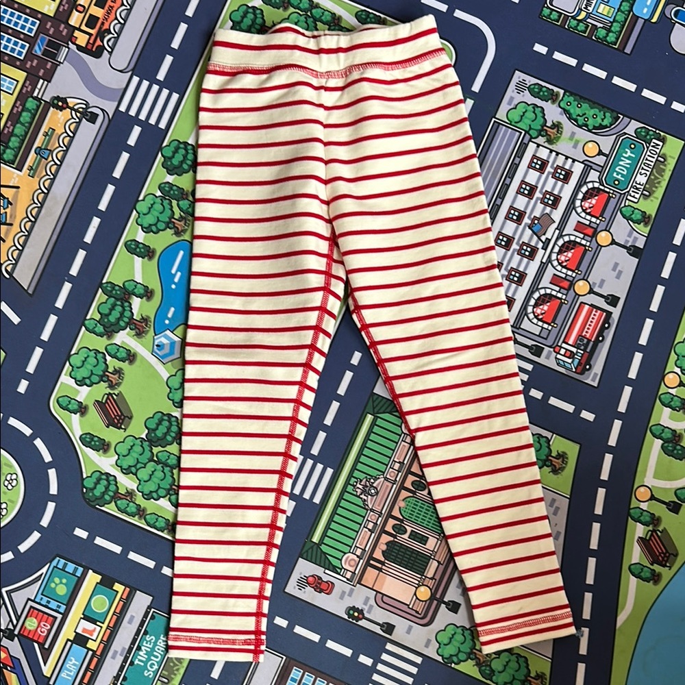 Hanna Girl’s Striped Leggings, Size 5